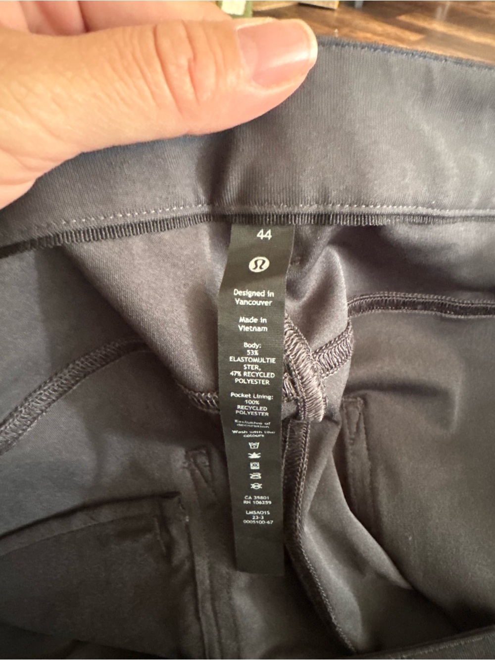 lululemon athletica Men's Dark Gray Jogger Pants